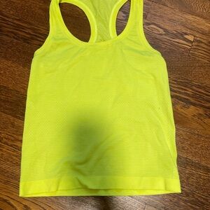 Neon Yellow Women's Tank Top